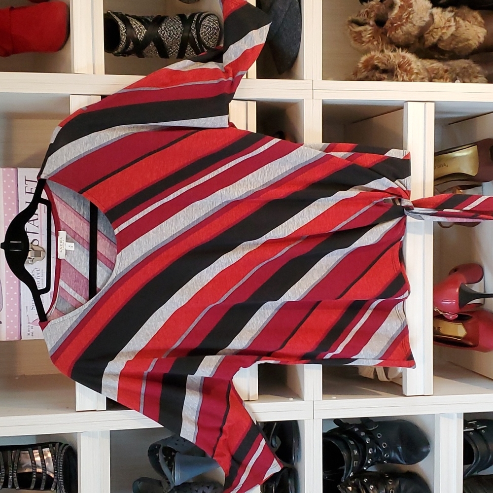 Laura striped tunic